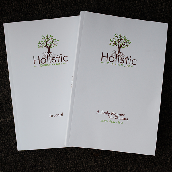 Holistic Christian Life Paperback Style Daily Planner Journal Bundle Q1 2020 January March Order Now For December Delivery